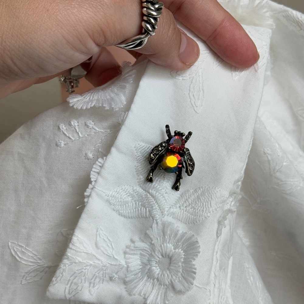 ⚜️❤️🔥 Avant-Gardé Colorful Insect Brooch-Pin ❤️🪰💎 - Picture 10 of 11